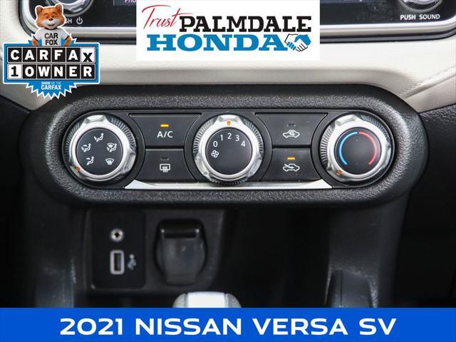 used 2021 Nissan Versa car, priced at $14,757