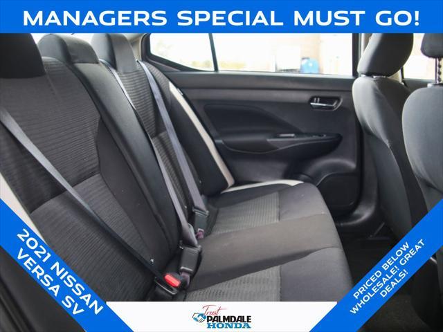used 2021 Nissan Versa car, priced at $12,991