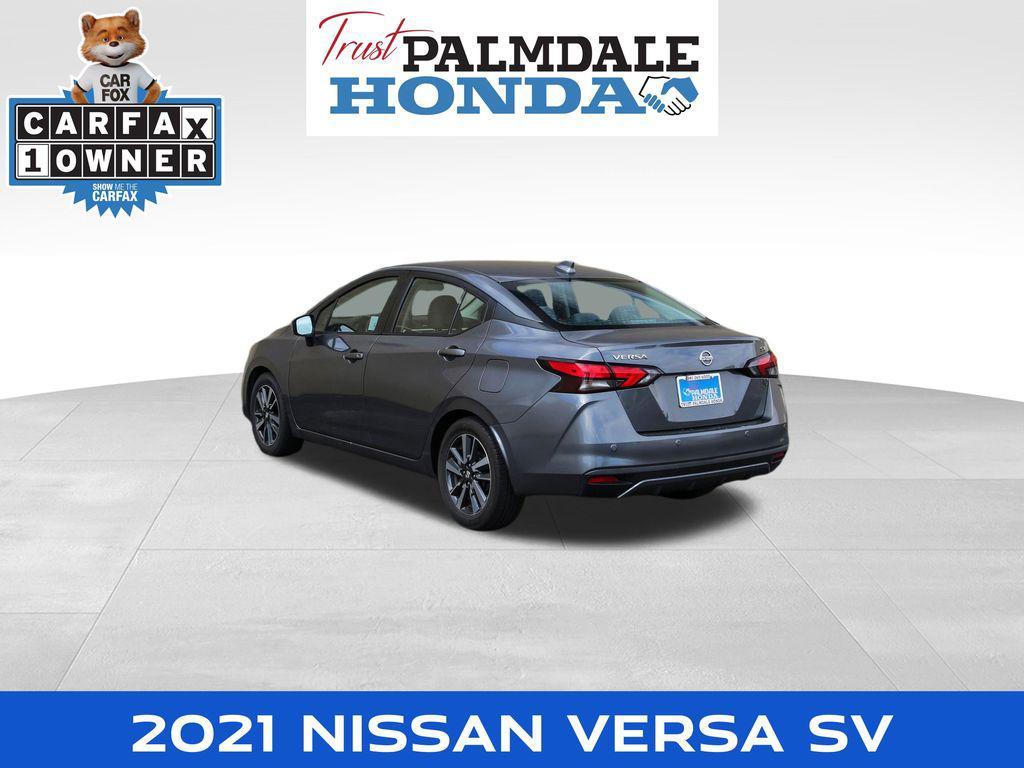 used 2021 Nissan Versa car, priced at $14,533