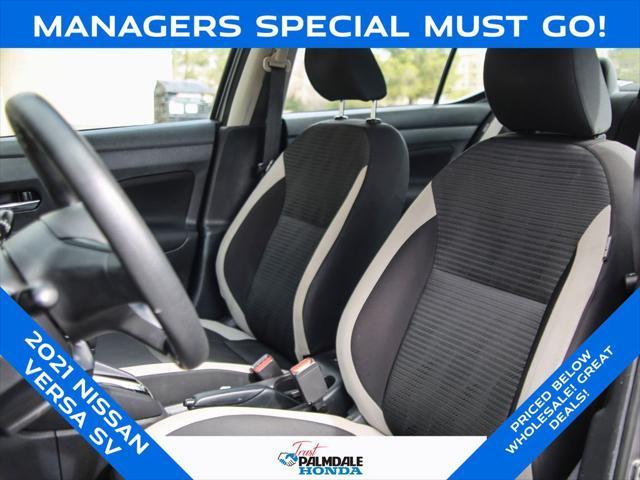 used 2021 Nissan Versa car, priced at $12,991