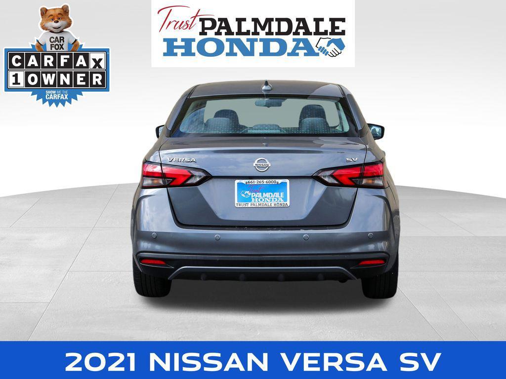 used 2021 Nissan Versa car, priced at $14,533