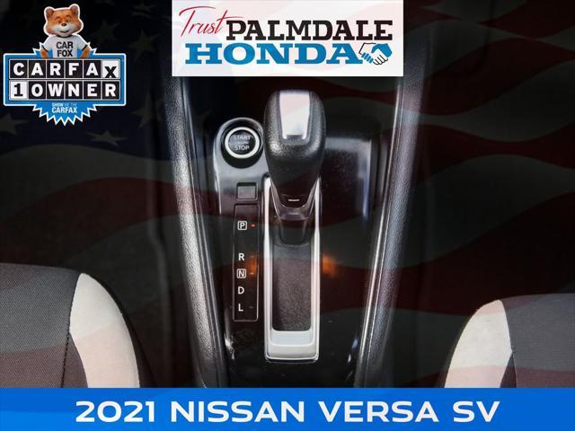 used 2021 Nissan Versa car, priced at $14,341