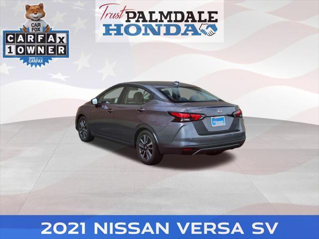 used 2021 Nissan Versa car, priced at $14,341