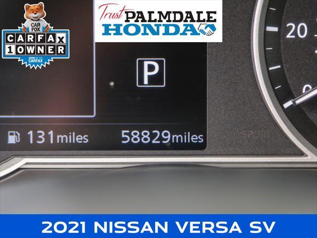 used 2021 Nissan Versa car, priced at $14,757