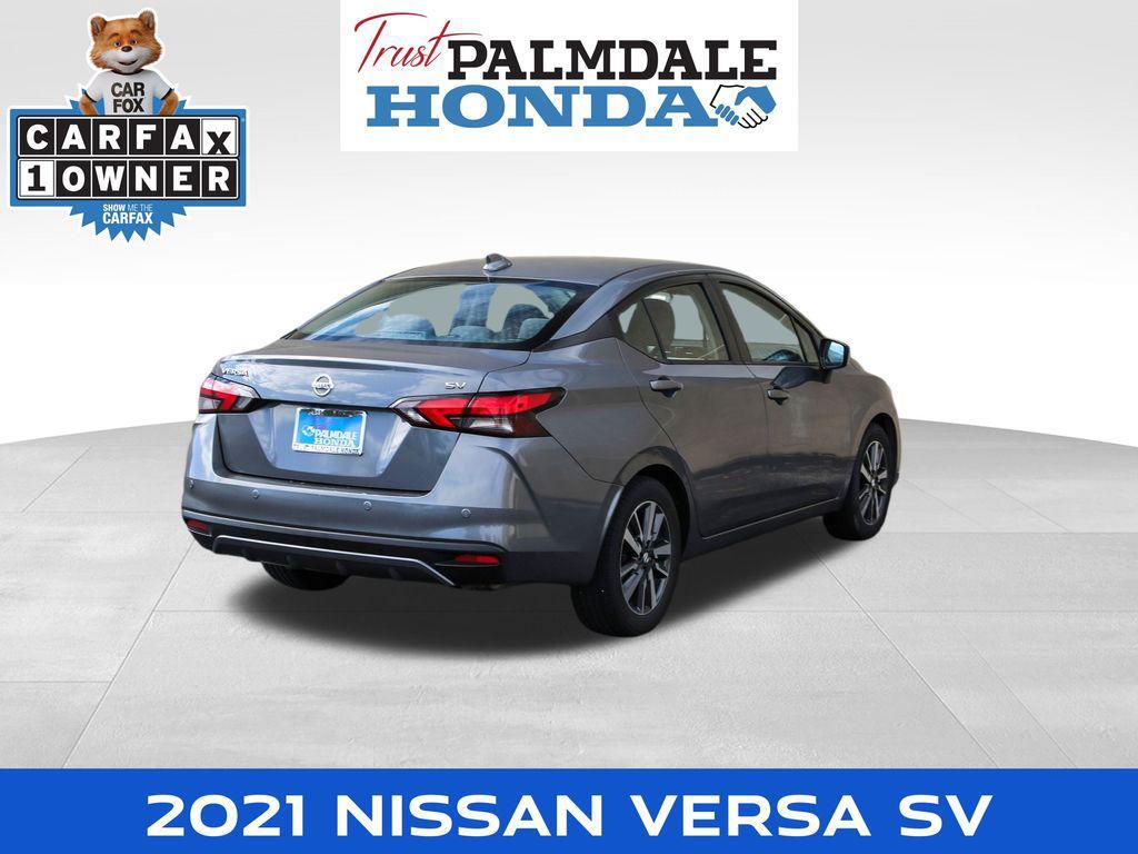 used 2021 Nissan Versa car, priced at $14,533