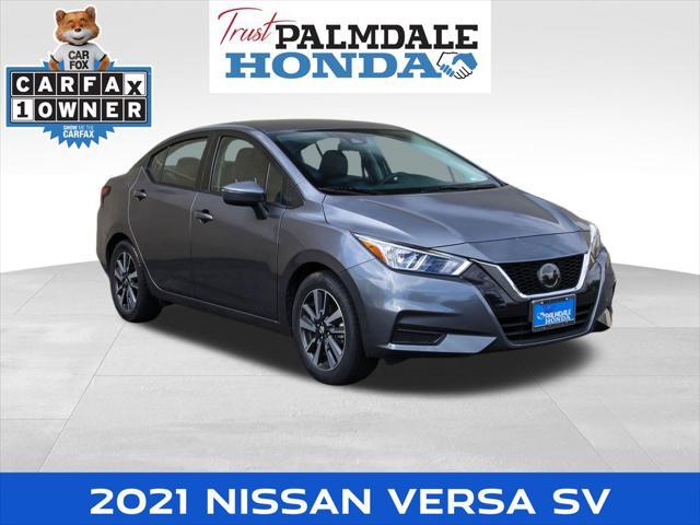 used 2021 Nissan Versa car, priced at $14,757