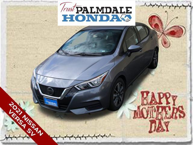 used 2021 Nissan Versa car, priced at $14,341
