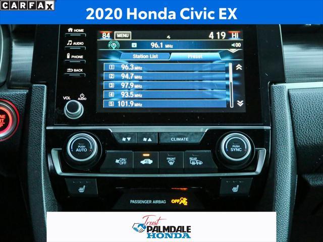 used 2020 Honda Civic car, priced at $21,575