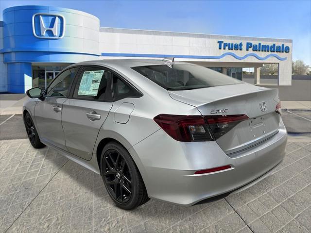 new 2025 Honda Civic car, priced at $27,400