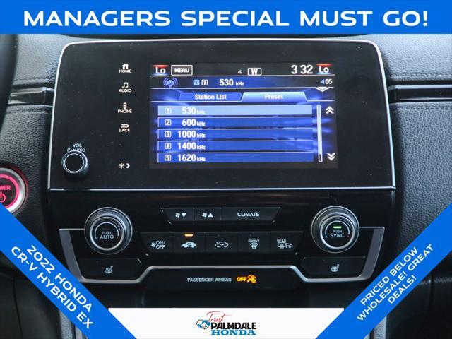 used 2022 Honda CR-V car, priced at $27,215