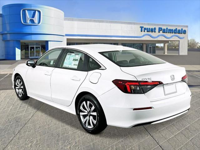 new 2026 Honda Civic car, priced at $26,200