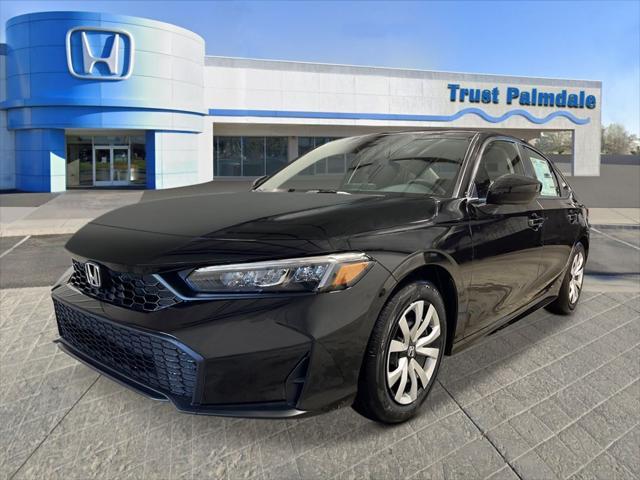 new 2025 Honda Civic car, priced at $25,400
