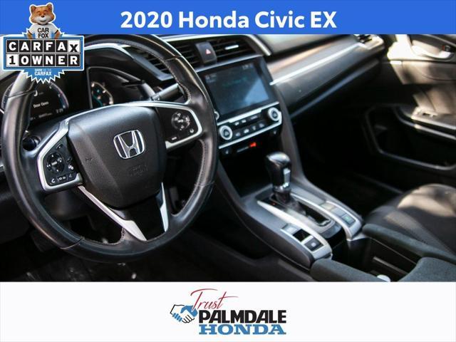 used 2020 Honda Civic car, priced at $18,981