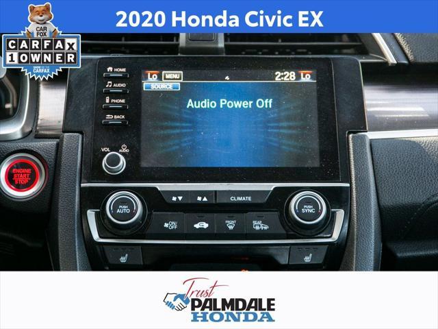 used 2020 Honda Civic car, priced at $18,981