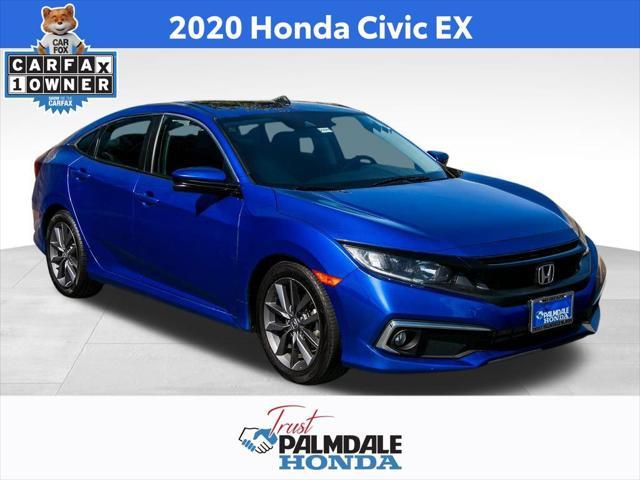 used 2020 Honda Civic car, priced at $18,981