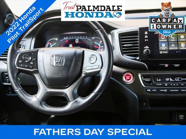 used 2022 Honda Pilot car, priced at $35,235