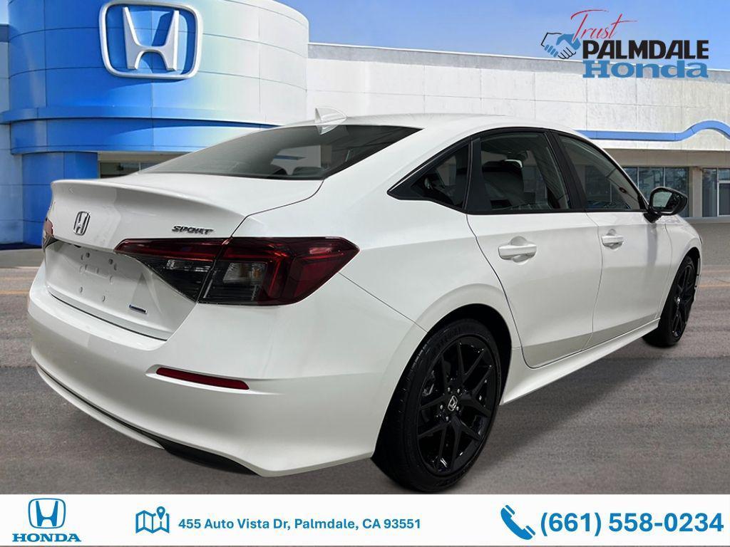 new 2025 Honda Civic Hybrid car, priced at $30,555