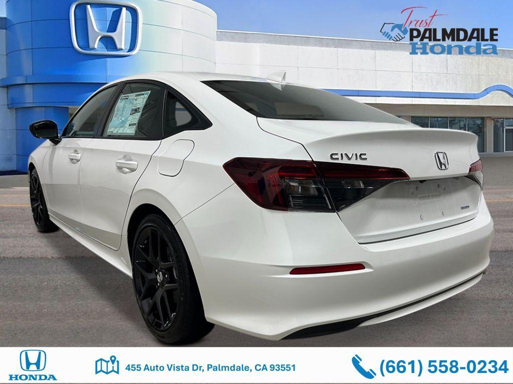 new 2025 Honda Civic Hybrid car, priced at $30,555