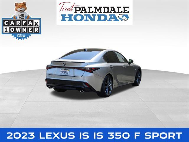 used 2023 Lexus IS 350 car, priced at $40,788