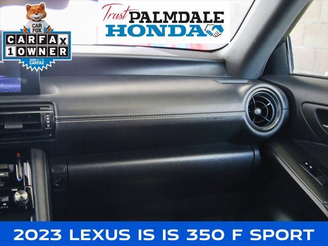 used 2023 Lexus IS 350 car, priced at $40,788
