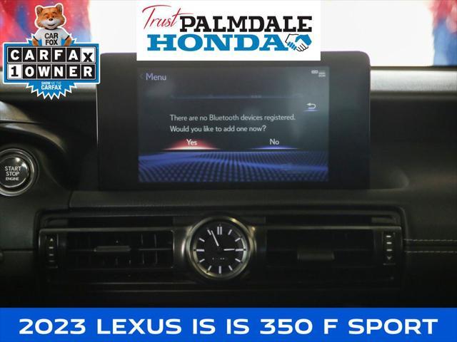 used 2023 Lexus IS 350 car, priced at $40,788