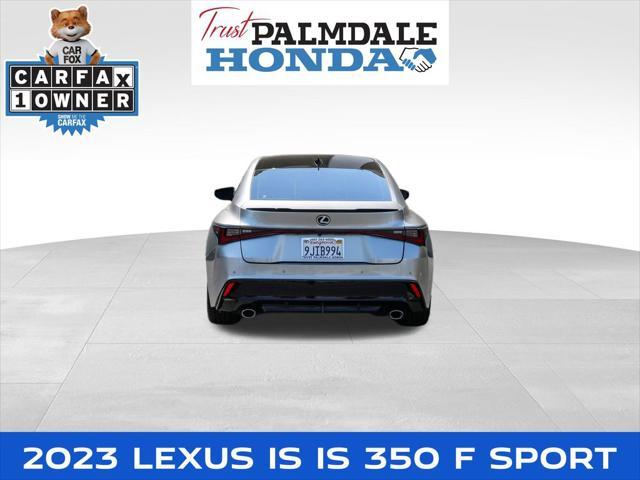 used 2023 Lexus IS 350 car, priced at $40,788