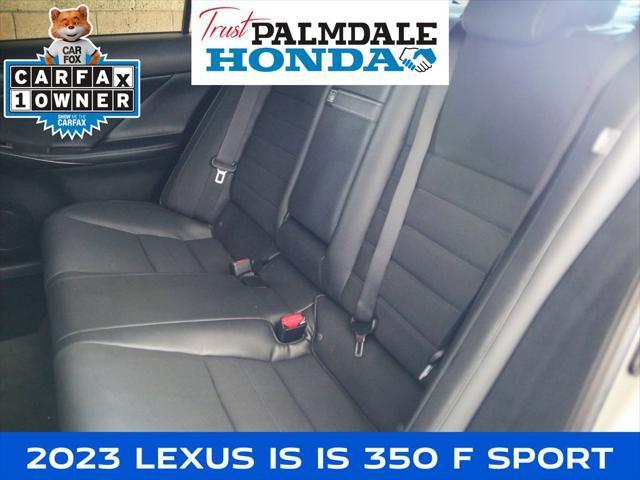used 2023 Lexus IS 350 car, priced at $40,788