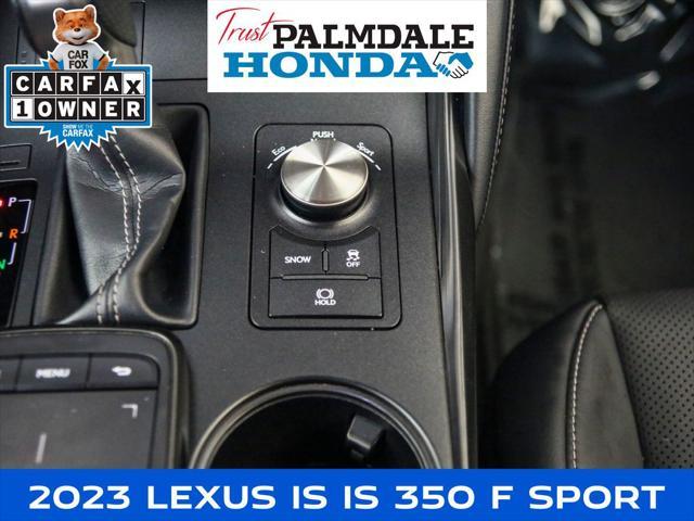 used 2023 Lexus IS 350 car, priced at $40,788