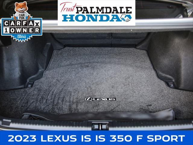 used 2023 Lexus IS 350 car, priced at $40,788