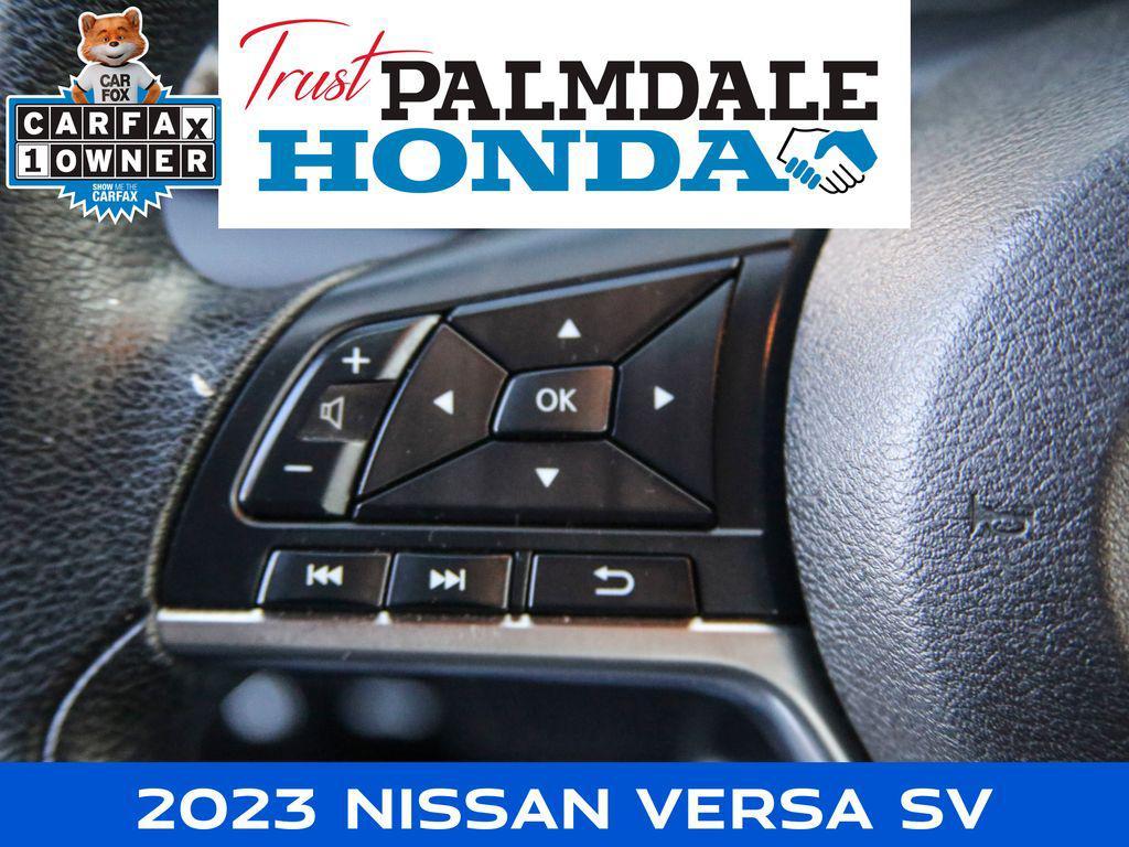 used 2023 Nissan Versa car, priced at $15,558