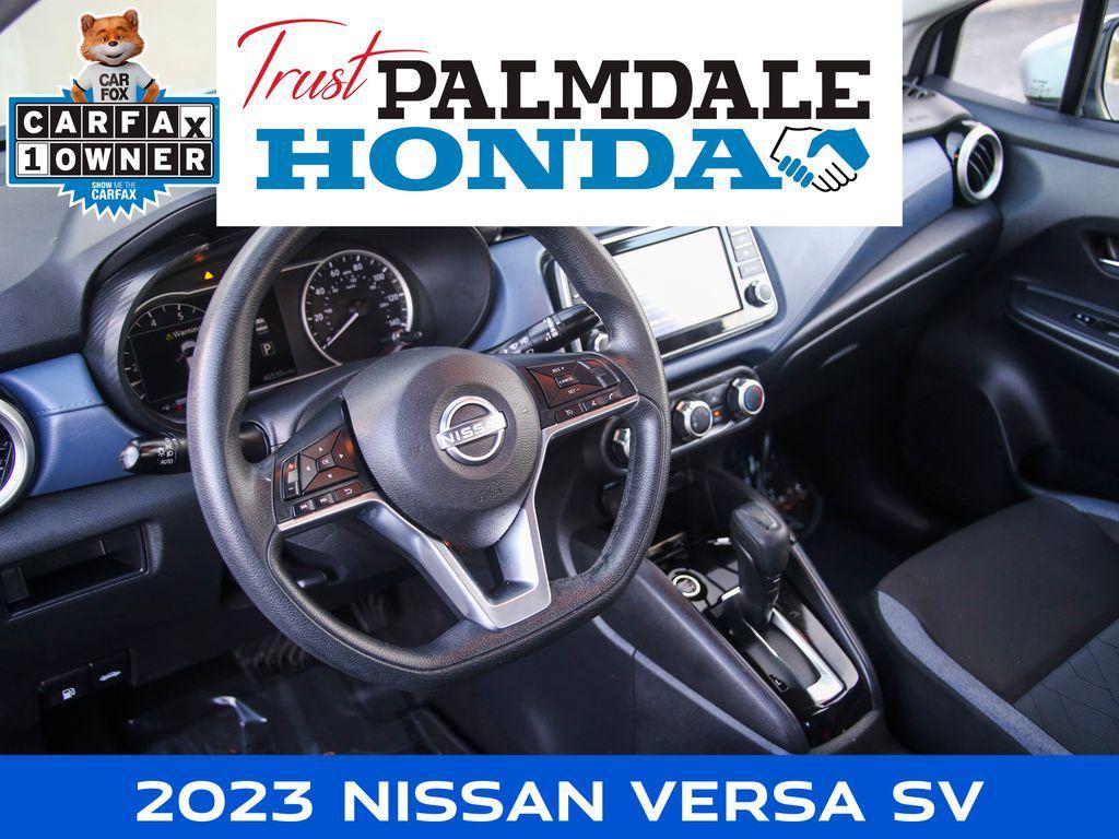 used 2023 Nissan Versa car, priced at $15,558