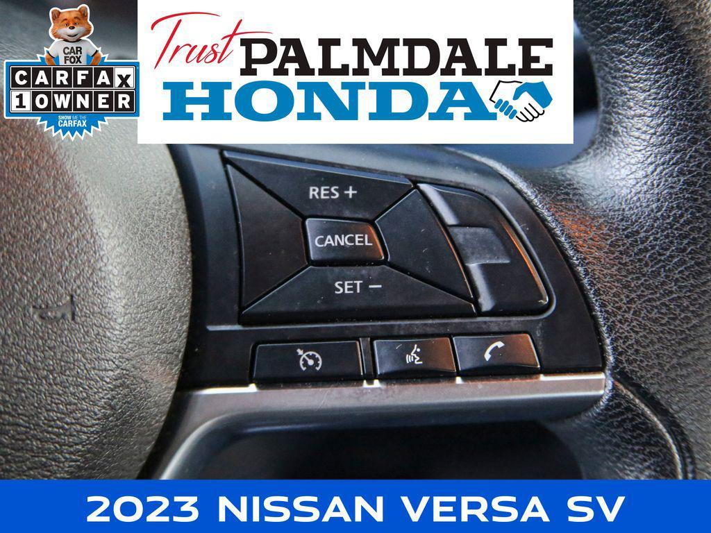 used 2023 Nissan Versa car, priced at $15,558