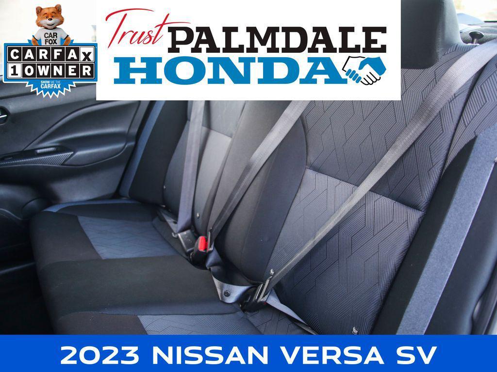 used 2023 Nissan Versa car, priced at $15,558