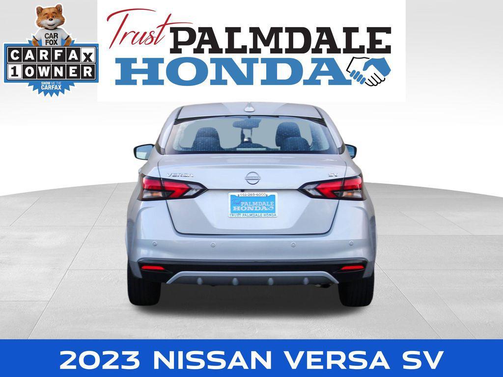 used 2023 Nissan Versa car, priced at $15,558