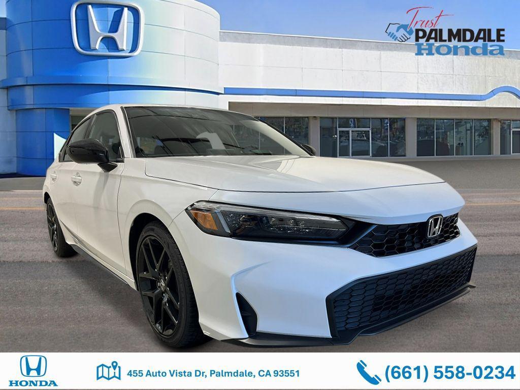 new 2025 Honda Civic car, priced at $29,055