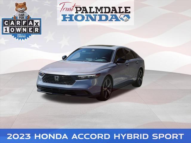 used 2023 Honda Accord Hybrid car, priced at $29,591