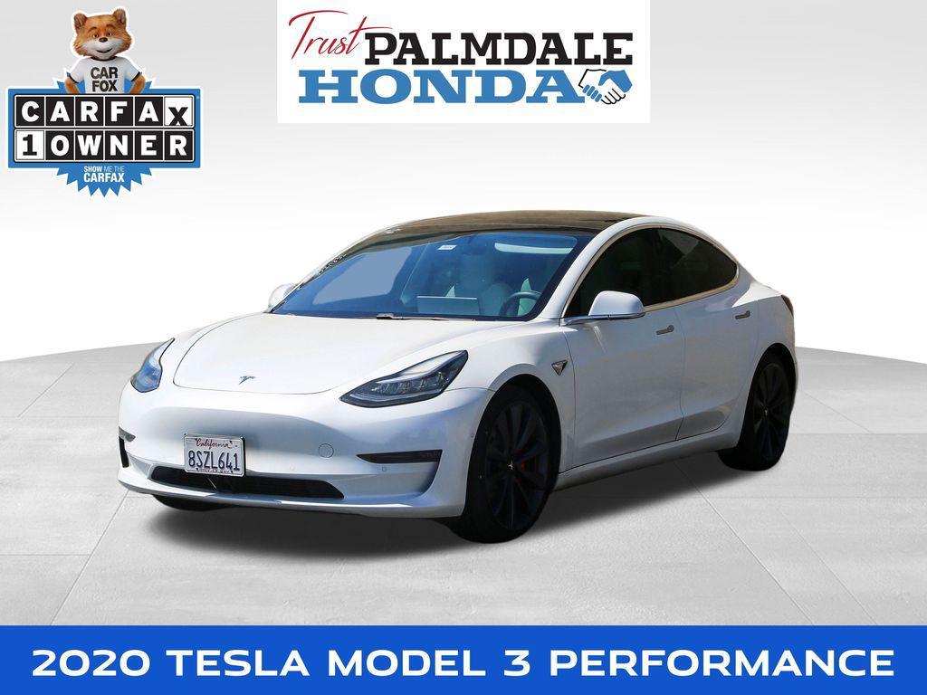 used 2020 Tesla Model 3 car, priced at $23,474