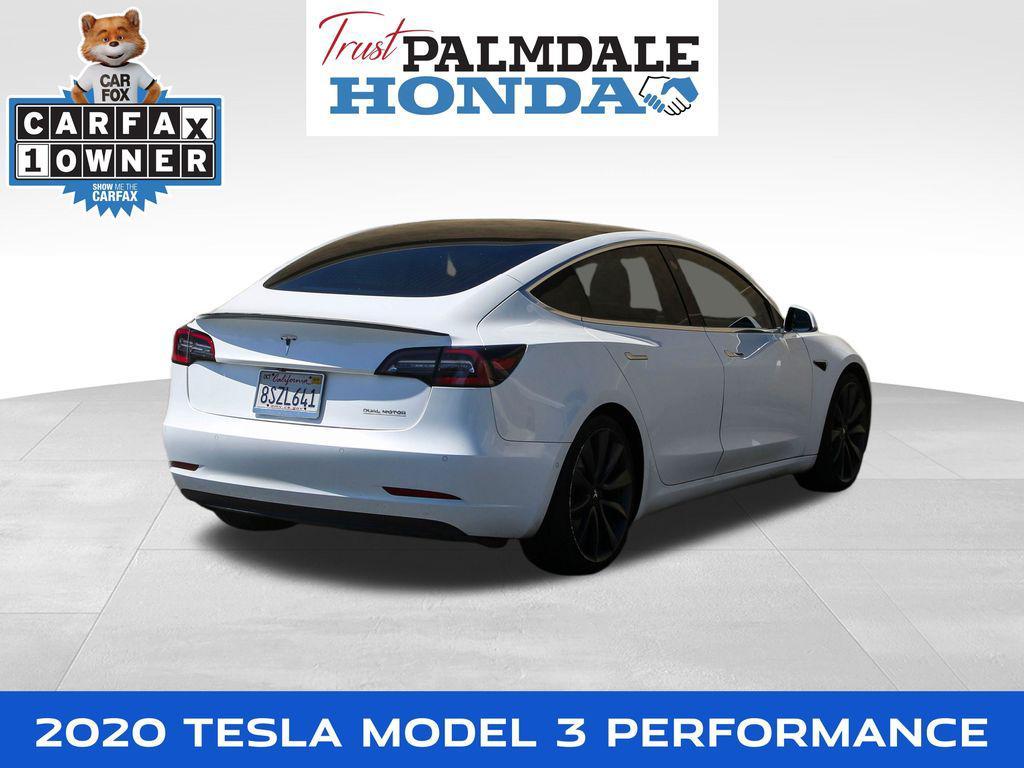 used 2020 Tesla Model 3 car, priced at $23,474