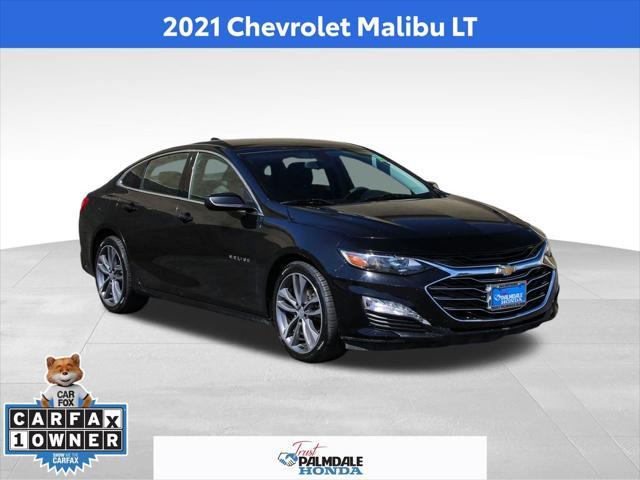 used 2021 Chevrolet Malibu car, priced at $16,491