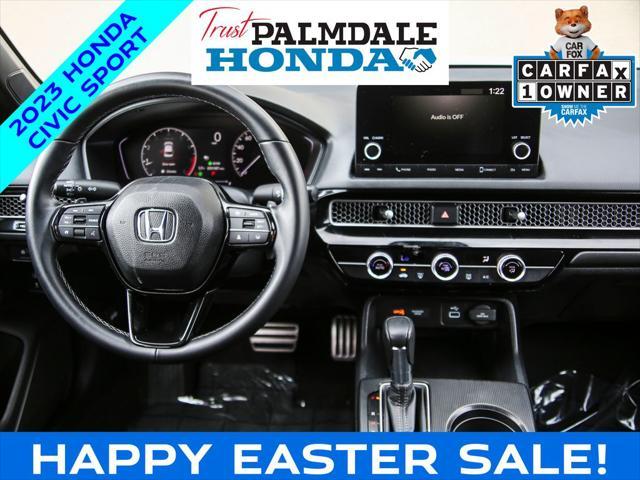used 2023 Honda Civic car, priced at $24,391