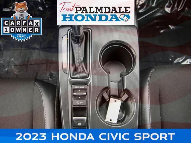used 2023 Honda Civic car, priced at $24,391