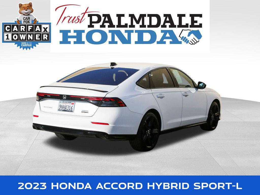 used 2023 Honda Accord Hybrid car, priced at $22,983