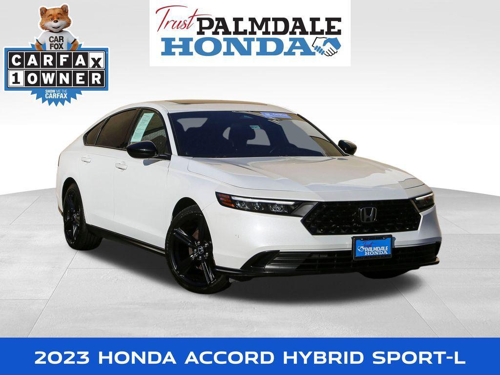 used 2023 Honda Accord Hybrid car, priced at $25,408