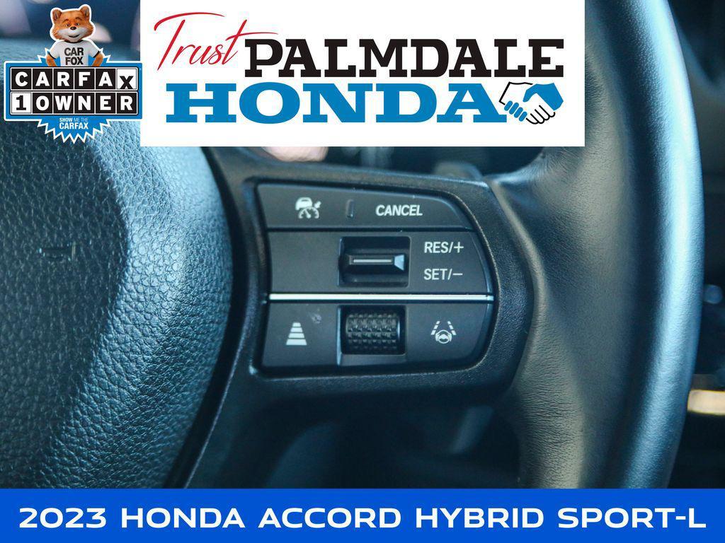 used 2023 Honda Accord Hybrid car, priced at $22,983