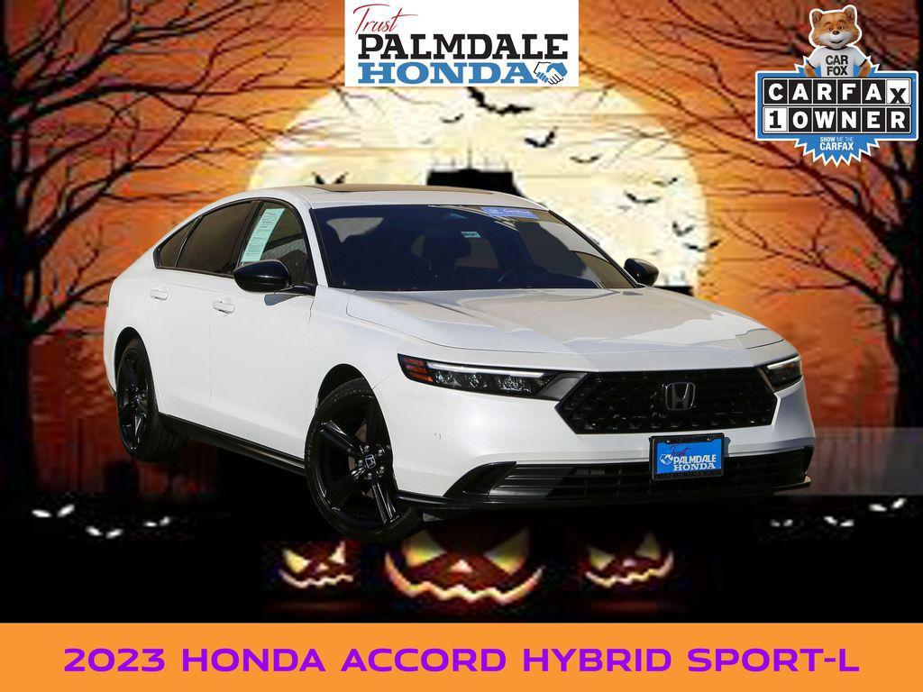 used 2023 Honda Accord Hybrid car, priced at $23,522