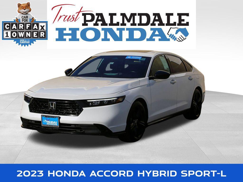 used 2023 Honda Accord Hybrid car, priced at $22,983