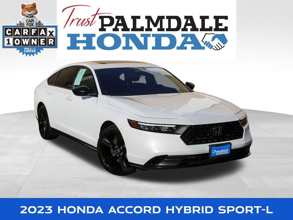 used 2023 Honda Accord Hybrid car, priced at $22,983