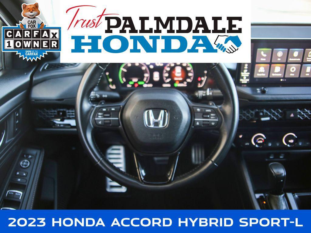 used 2023 Honda Accord Hybrid car, priced at $22,983