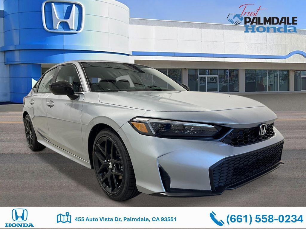 new 2026 Honda Civic car, priced at $27,790