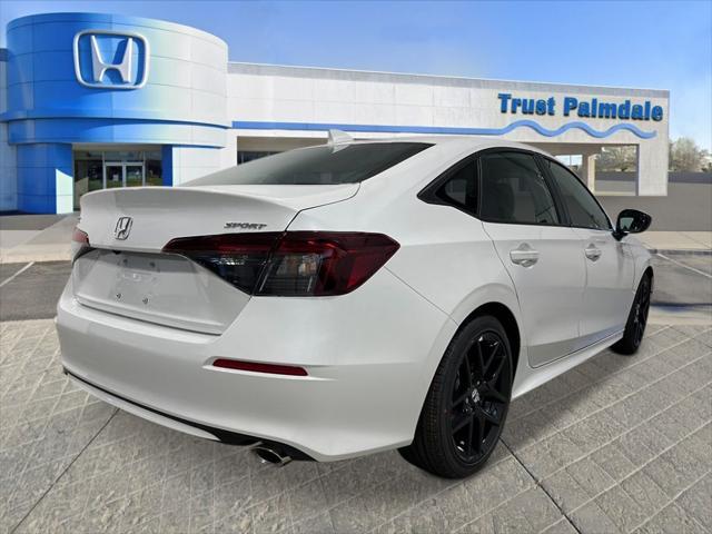 new 2025 Honda Civic car, priced at $27,855